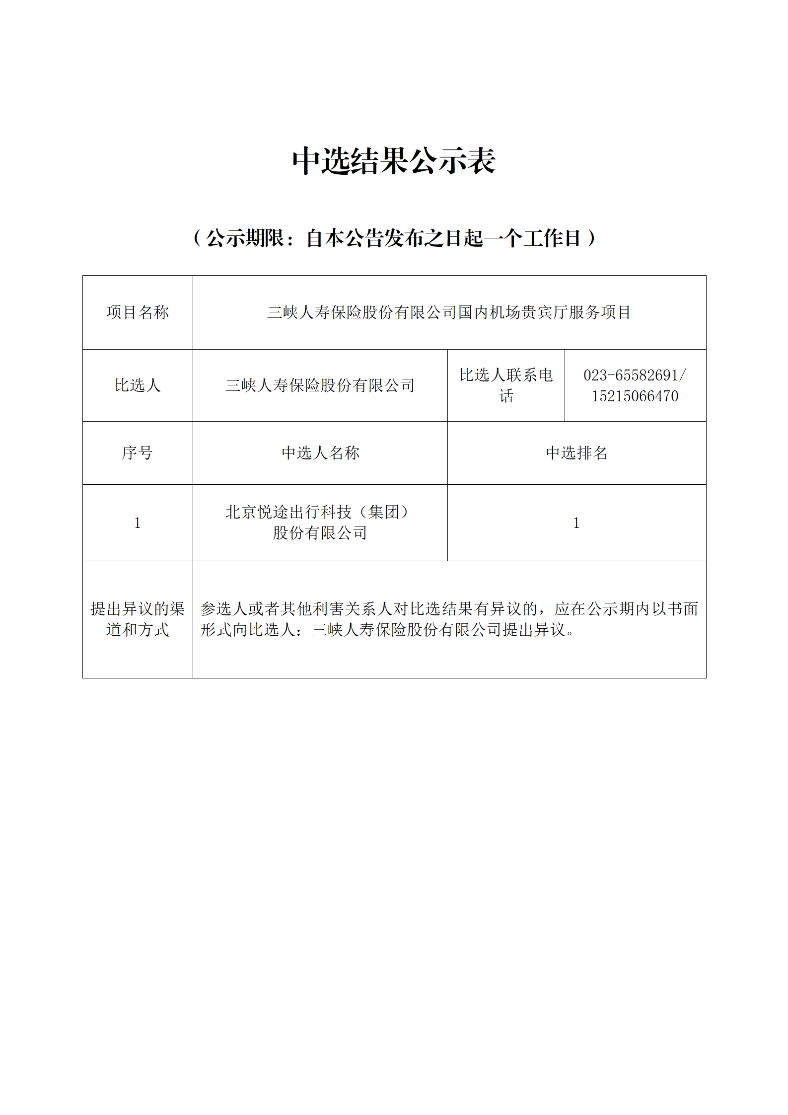 国内机场贵宾厅服务项目—中选结果公示表_01.png